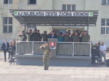 Na 12. mechanizovanom prápore sa odovzdávali vyznamenania