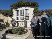 Pr�slu�n�ci 5. delostreleck�ho pluku si uctili De� vojnov�ch veter�nov