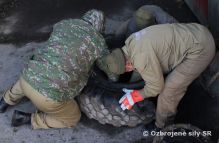 Pr�slu�n�ci opera�n�ch  z�loh pokra�ovali v �al�om v�cviku v Seredi