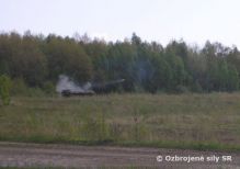 Streby protitankovch riadench striel vo VVP Kamenica nad Cirochou