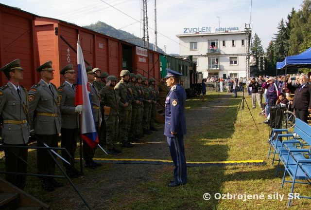 Slávnostné otvorenie expozície Légiovlak 2017 vo Zvolene