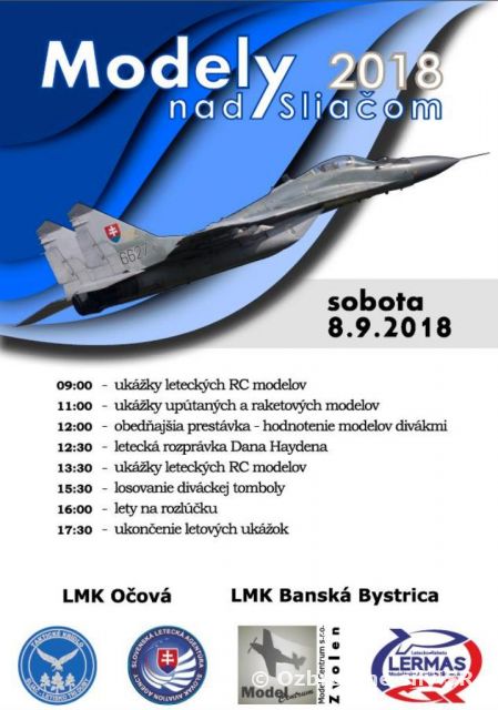 Modely nad Sliačom 2018