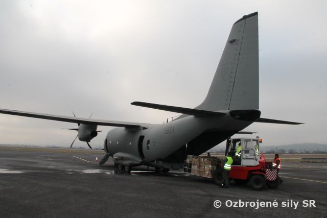 Odlet rotácie do Lotyšska zabezpečovali aj vzdušné sily