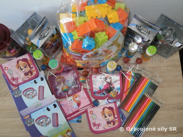 Príslušníci veliteľstva vzdušných síl opäť pomáhali deťom