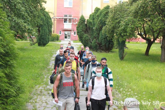 Začatie Základného vojenského výcviku v Martine