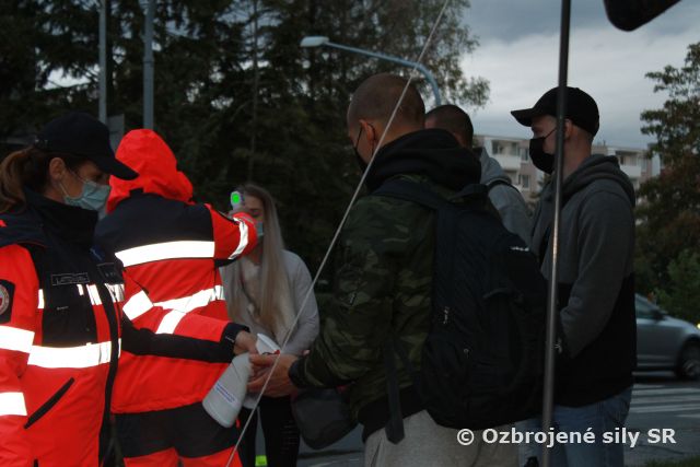 Začatie základného vojenského výcviku v Martine