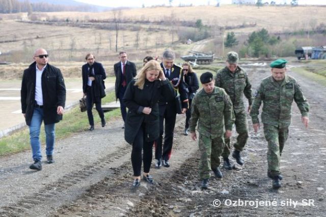 Pracovná návšteva prezidentky SR 