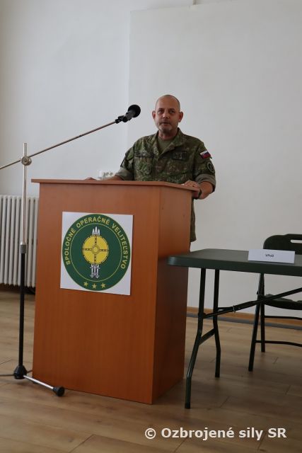 Nový veliaci poddôstojník SOV OS SR