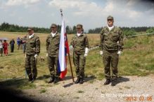 Spomienka na tragicky zahynutch 21 dstojnkov v Lome nad Rimavicou