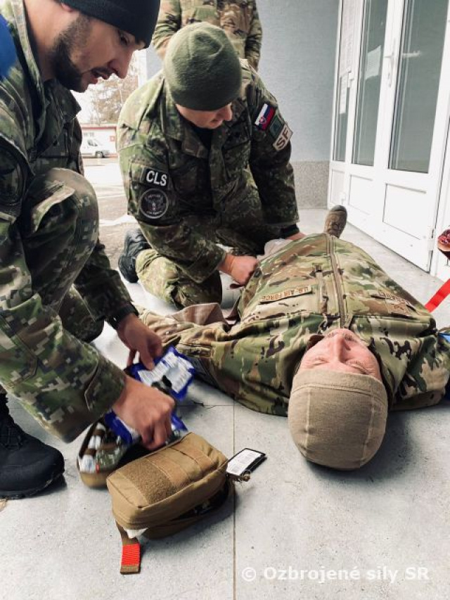 Súčinnostný výcvik jednotiek Security Forces 