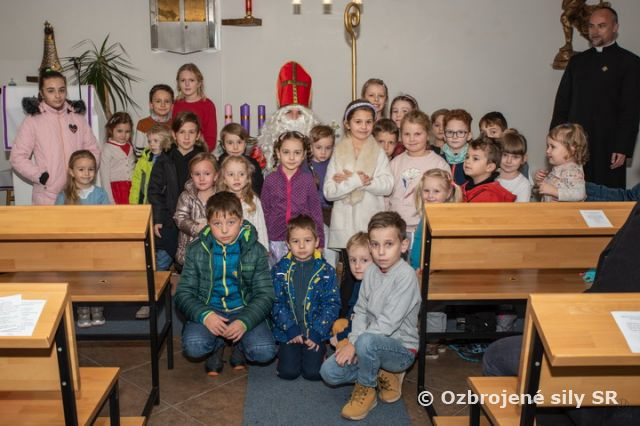 Mikuláš vo vojenskej farnosti Zvolen