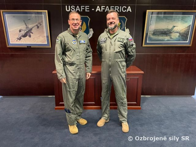 Pracovné stretnutie so zástupcom veliteľa USAFE