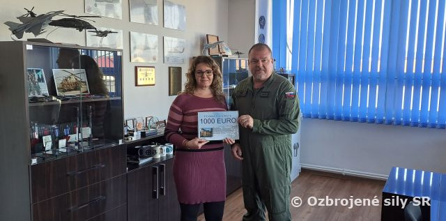 Charitatívny dar pre občianske združenie Symbia 