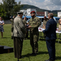19 Príslušníci Veliteľstva Síl pre špeciálne operácie si uctili pamiatku Jozefa Gabčíka