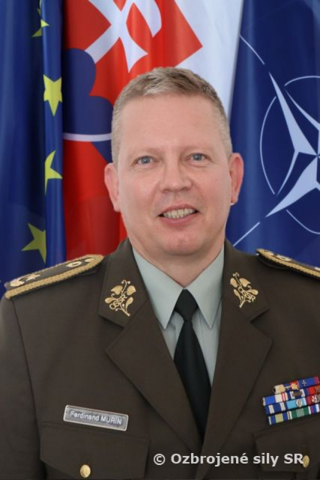 Novým zástupcom veliteľa SOV sa stal brig. gen. Ferdinand MURÍŇ