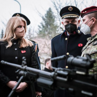15 TASR: „Prezidentka: Sily pre špeciálne operácie OS SR sú v skvelej kondícii“
