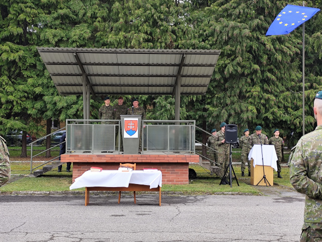 Návšteva náčelníka Generálneho štábu v posádke Trenčín