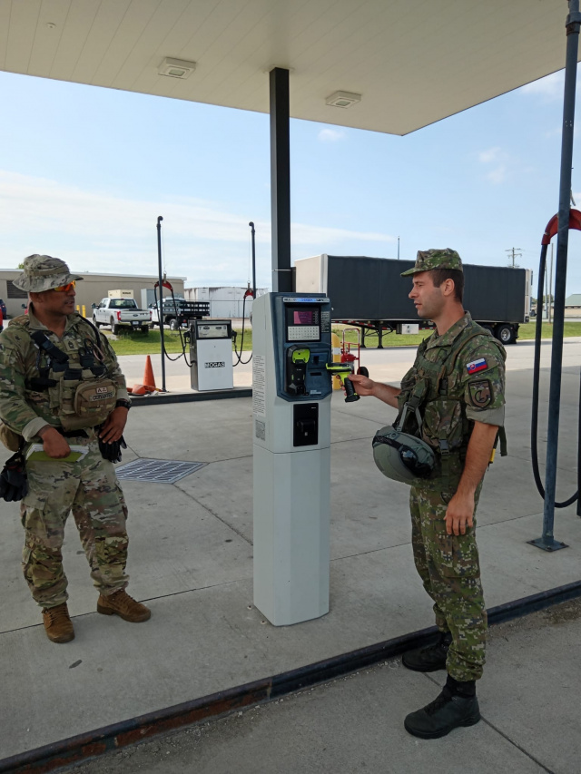 Preverovanie logistických spôsobilostí počas Combat Readiness Exercixe 2026 v Indiane, USA