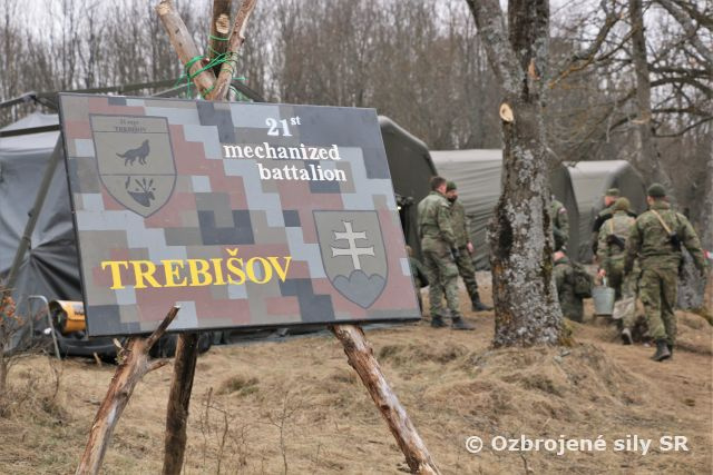 Integračný výcvik 21.mechanizovaného práporu v rámci cvičenia Slovenský štít 2023