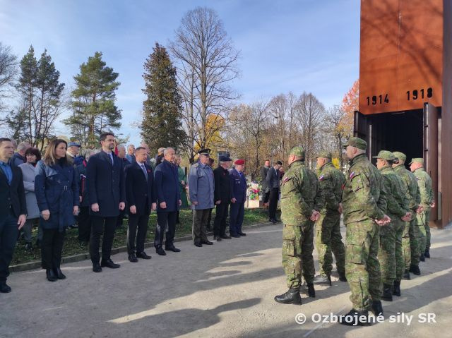 104. Výročie ukončenia 1. svetovej vojny