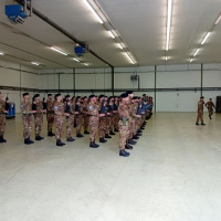 Rotácia príslušníkov talianskych ozbrojených síl na leteckej základni Kuchyňa