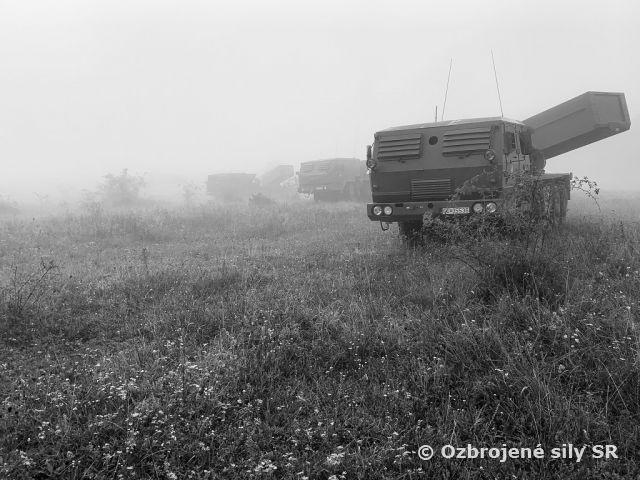 Bojové školské streľby čiat 1. raketometnej batérie